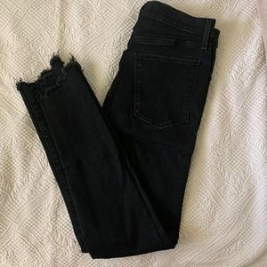 Abercrombie & Fitch High Waisted Black Jeans (Size: 28/6s)